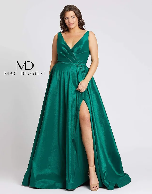 Flash Sale Now Mac Duggal 67227 Fabulouss Long Plus Size Prom Dress