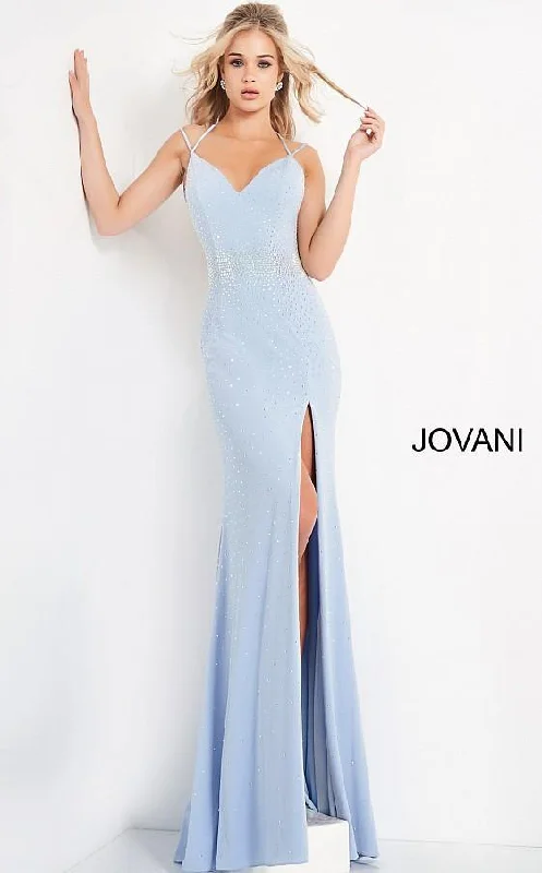 Everyday Wear Jovani 06209 Prom Long Spaghetti Strap Formal Gown