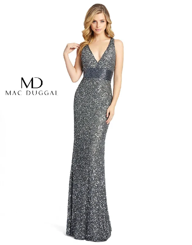 Hot Picks Mac Duggal 4930 Prom Long Sleeveless Evening Gown