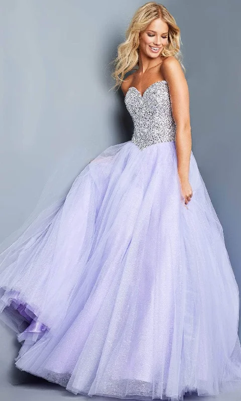 Outfits For Girls Jovani 07771 - Beaded Sweetheart Tulle Ballgown