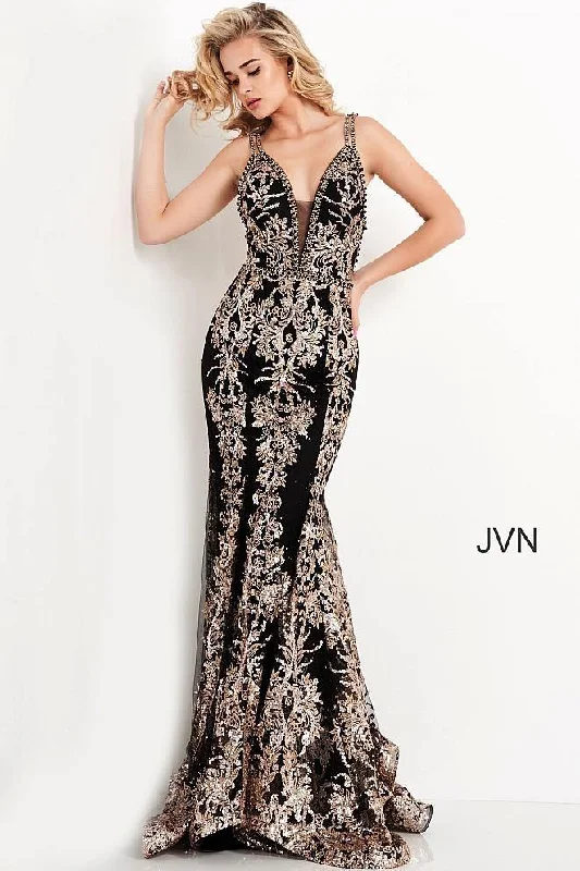 Versatile Outfits Jovani 04789 Prom Long Formal Trumpet Sexy Dress