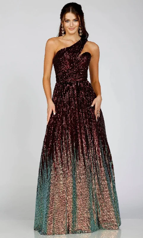 Elegant Style Terani Couture 231P0024 - Sequin A-Line Prom Gown