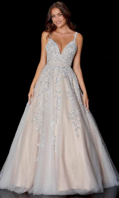 Unique Women’s Fashion Pieces Amarra 20131 - Embellished Tulle Ballgown