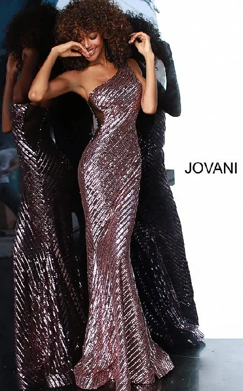 Comfort Meets Fashion Jovani 3470 Long Prom Sequin Dress