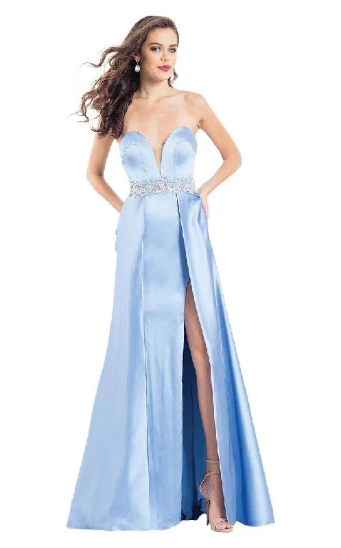 Clothes For Woman Rachel Allan Prom Long Strapless Formal Dress 6115