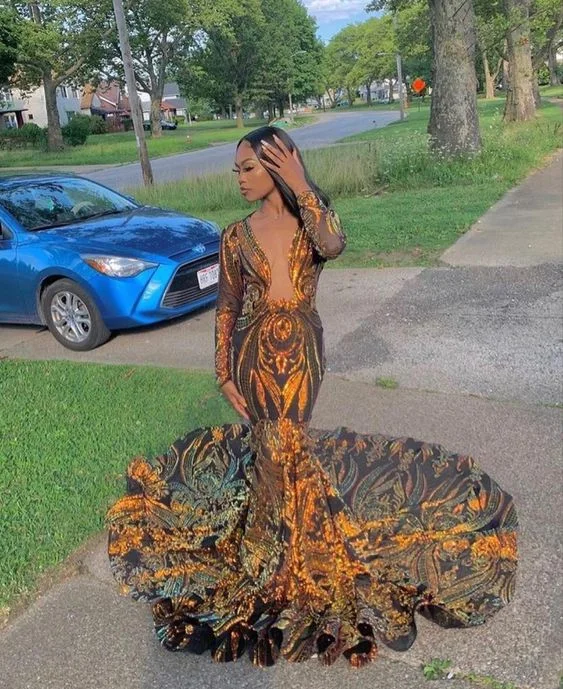 Evening Looks prom dresses black girls slay