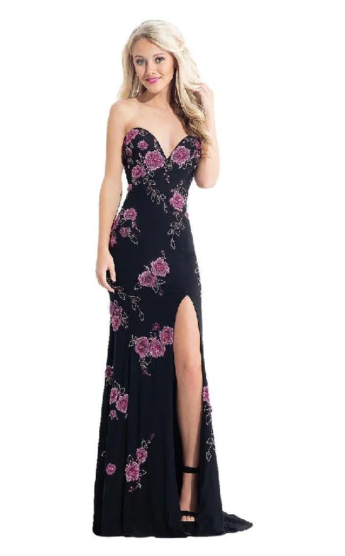 Weekend Sale Rachel Allan Prom Long Strapless Formal Dress 6203