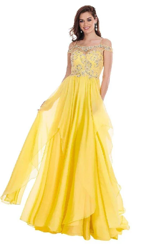 Sales For Clothes Rachel Allan Long Off Shoulder Prom Dress  6591