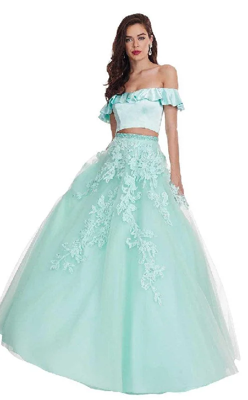 Huge Discounts This Week Rachel Allan Prom Off Shoulder Long Ball Gown 6484