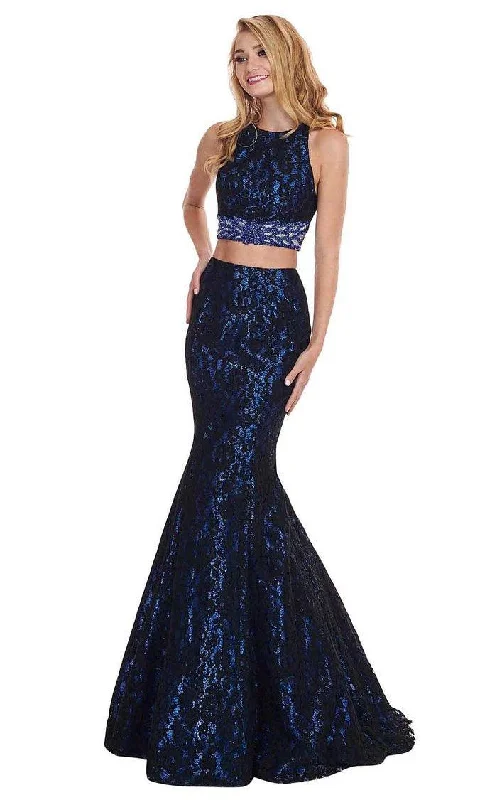 Clothes Sales Rachel Allan Prom Long Two Piece Mermaid Dress 6578