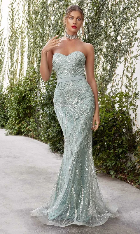 Women's Clothing Andrea and Leo - A1076 Beaded Mermaid Gown