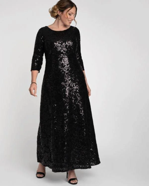 Affordable Women’s Fashion Kiyonna Socialite Sequin Gown