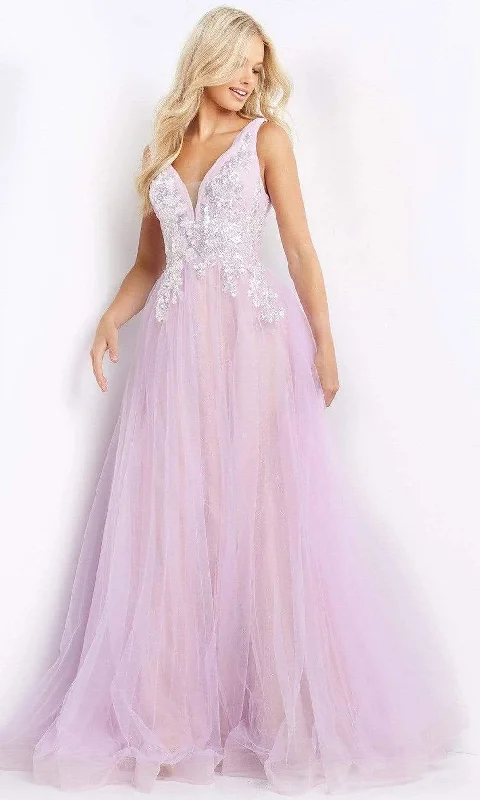 Final Sale JVN by Jovani - JVN07638 Sleeveless Embellished Ballgown