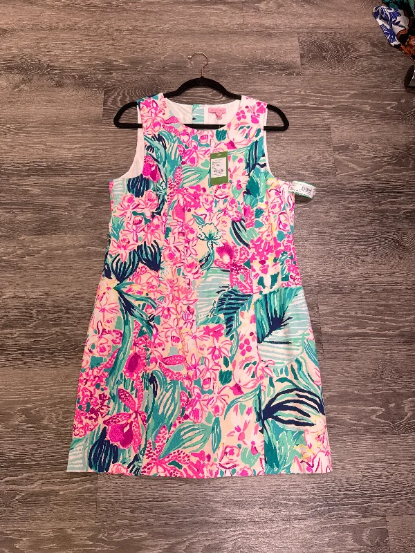 Effortless Chic for Women Lilly Pulitzer Floral Print Dress - size 14