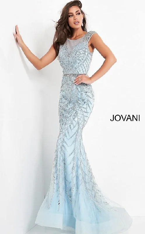 Exclusive Sale Jovani 02336 Mother of the Bride Beaded Long Dress