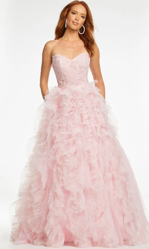 Trendy Casual Outfits Ashley Lauren - 11141 Sweetheart Ruffled Ballgown