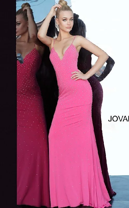 Casual Chic Jovani 00625 Prom Long Formal Tie Back Dress