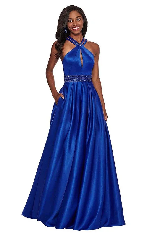 Flash Sale, Don't Miss Rachel Allan Prom Long Halter Formal Dress 6464