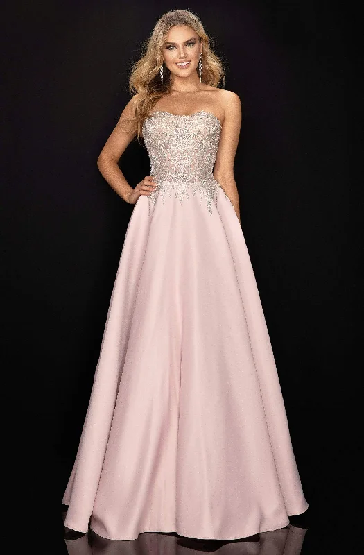 Wardrobe Essentials Terani Couture - 2011P1197 Beaded Sweetheart A-Line Evening Gown