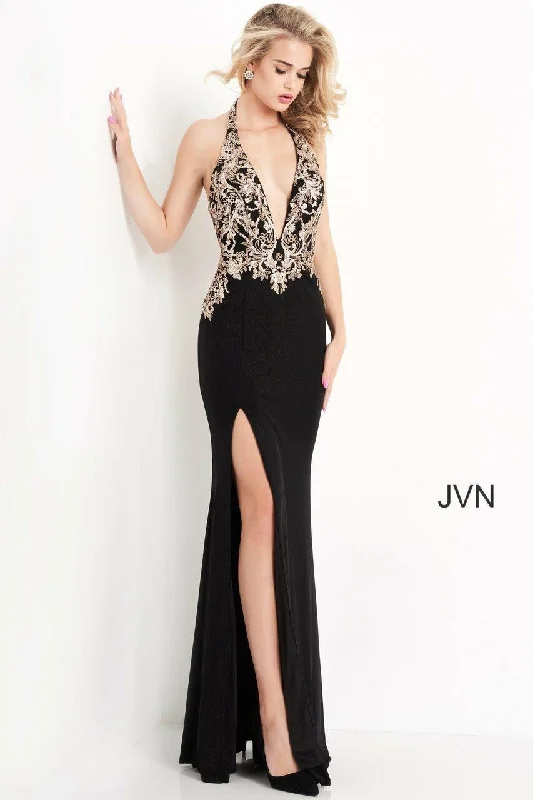 Redefining Women's Style Jovani 04791 Prom Long Halter Sexy Formal Dress