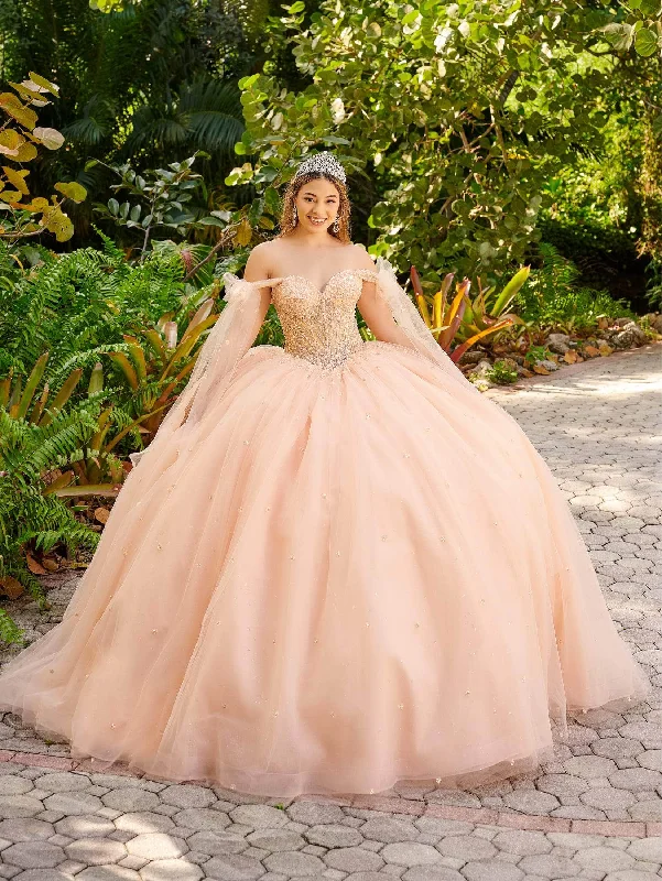 Colorful Clothing Lizluo Fiesta 56518 - Sweetheart Neck Beaded Ballgown