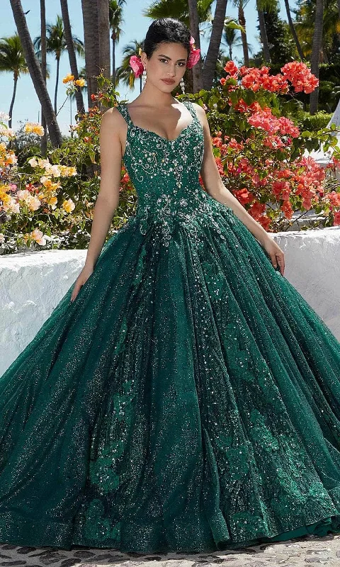 Chic Women’s Outfit Ideas Mori Lee 89363 - Sleeveless Highly Beaded Ballgown