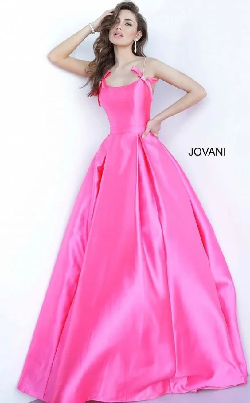 Casual Chic Jovani 00199 Royal Pleated Skirt Prom Ballgown