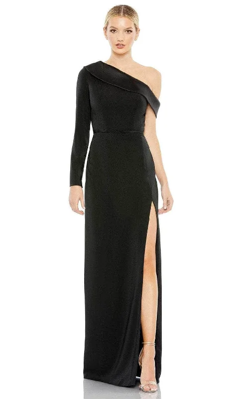 Boutique Styles Ieena Duggal 26726 - Asymmetrical Evening Gown