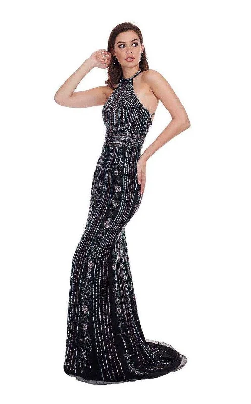 Sale Clearance Rachel Allan Prom Long Halter Formal Dress 6625