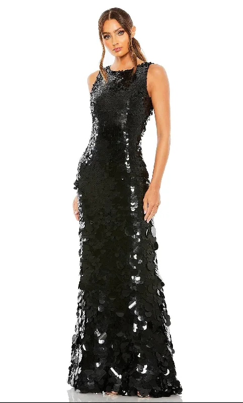 Casual Fashion Mac Duggal 5959 - Sequined Trumpet Evening Gown