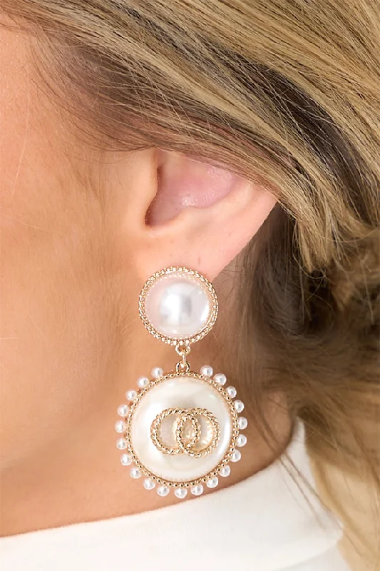 Style Versatile Women's Collection Graceful Glamour Pearl Earrings