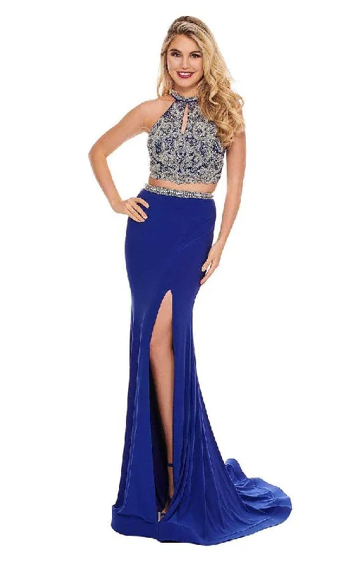 Sale For Women Rachel Allan Prom Long Halter Mermaid Fit Gown 6641