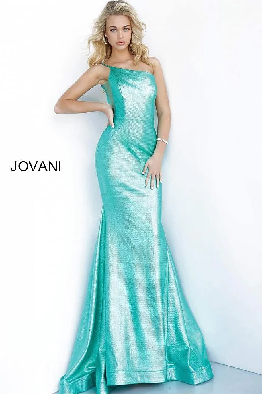 Innovate Your Wardrobe Jovani 02136 Prom Long One Shoulder Evening Dress