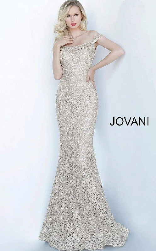 Limited Time Offer Jovani 63815 Long Off Shoulder Prom Dress