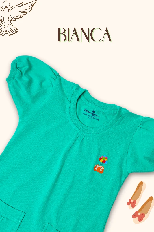 Bundle Offer Girls Bianca Cotton Knit - Green