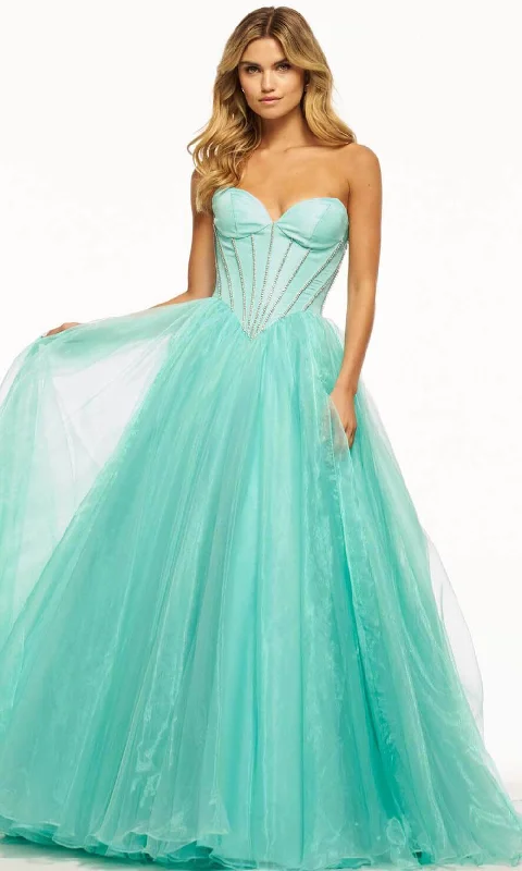 Best Online Boutiques Sherri Hill 56028 - Sweetheart Basque Evening Gown