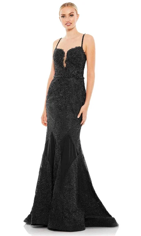 Cool Prices Mac Duggal A79082 - Embroidered Trumpet Evening Gown