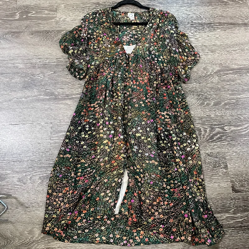 Stylish Everyday Clothing Akemi + Kin Sheer Floral Dress - XS