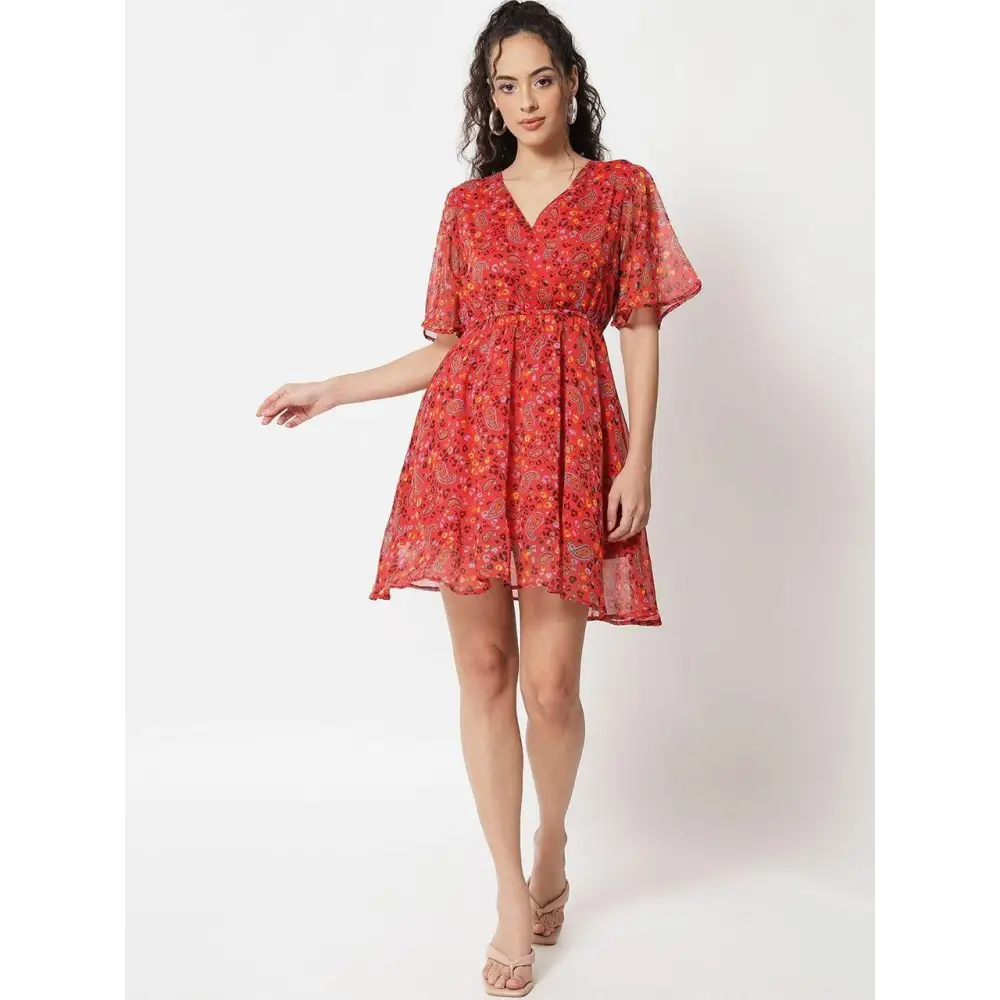 Seasonal Trends Trend Arrest Women's Stylish Printed Mini Dress