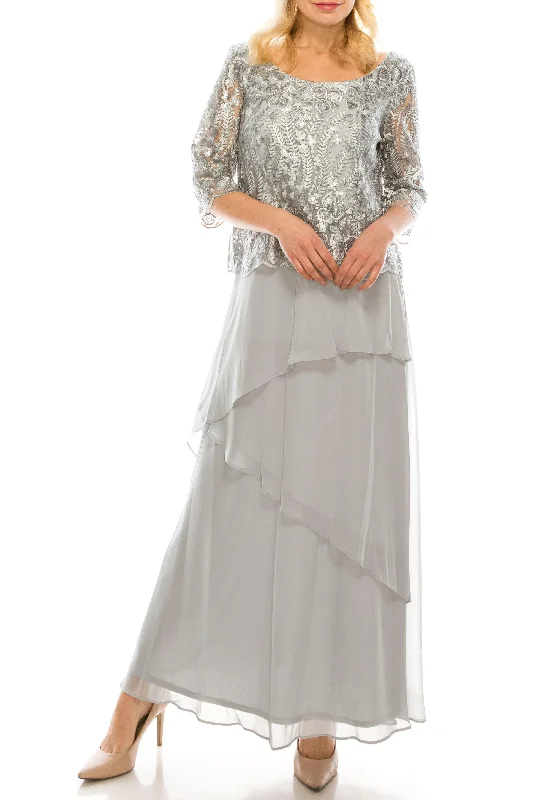 Timeless Elegance Redefined Le Bos Mother of the Bride Long Chiffon Dress 26963