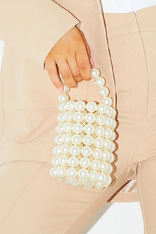 Limited Stock, Big Sale Pearl Bead Bag