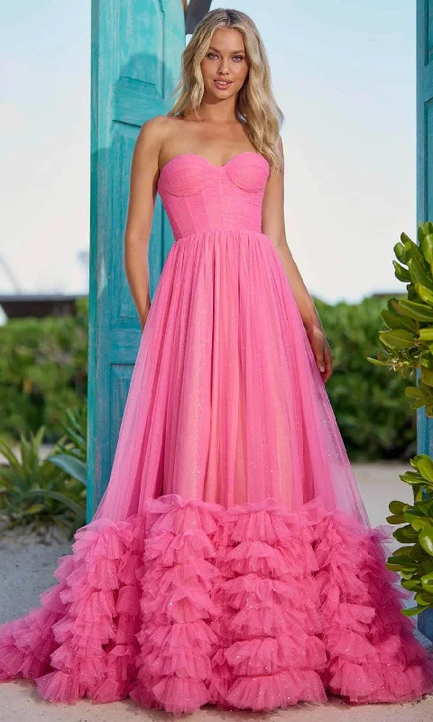 Online Impressions Boutique Sherri Hill 56040 - Ruched Bustier Gown