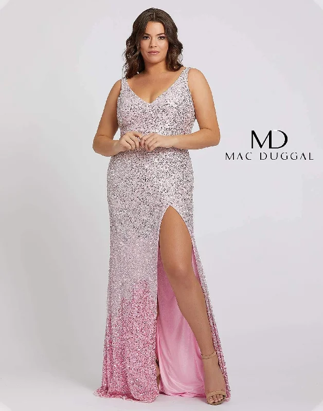 All Season Basics Discount Mac Duggal 5152 Fabulouss Plus Size Prom Long