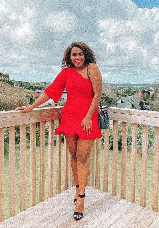 Summer Sale Ciara Mini Dress - Red