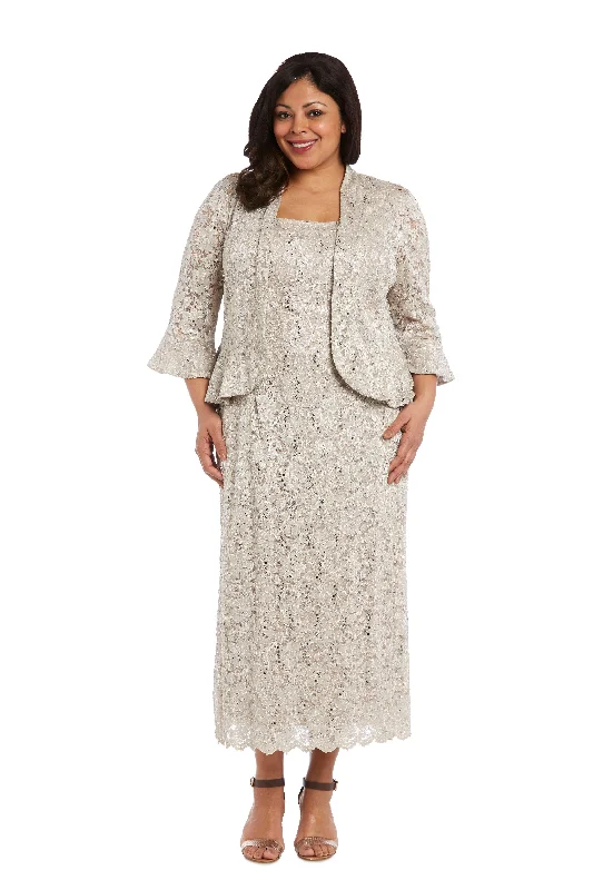 Chic Trends Unveiled R&M Richards 9896W Long Plus Size Formal Dress Sale