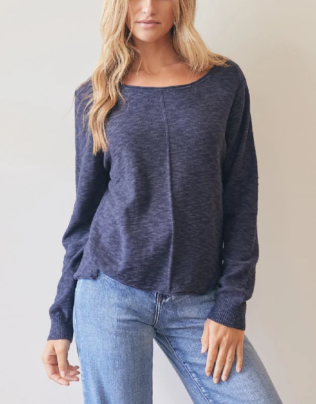 Seasonal Women’s Fashion Trends Sacha Summer Knit - Navy