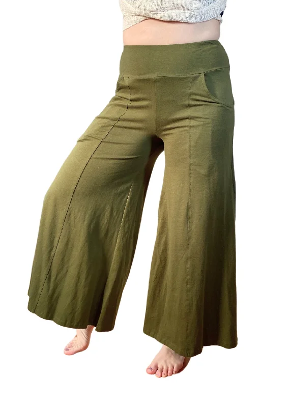 Clothing Woman Boho Pocket Pant