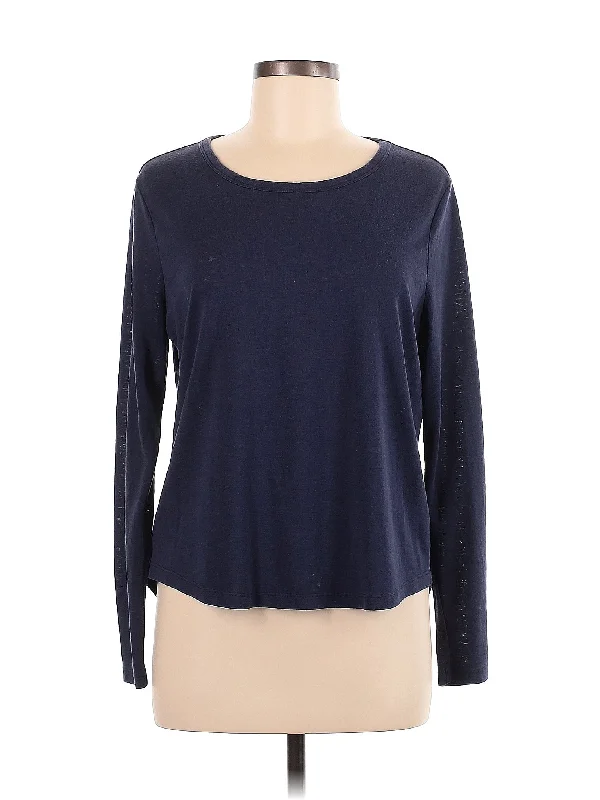 Dive Into Trendy Styles Long Sleeve Top