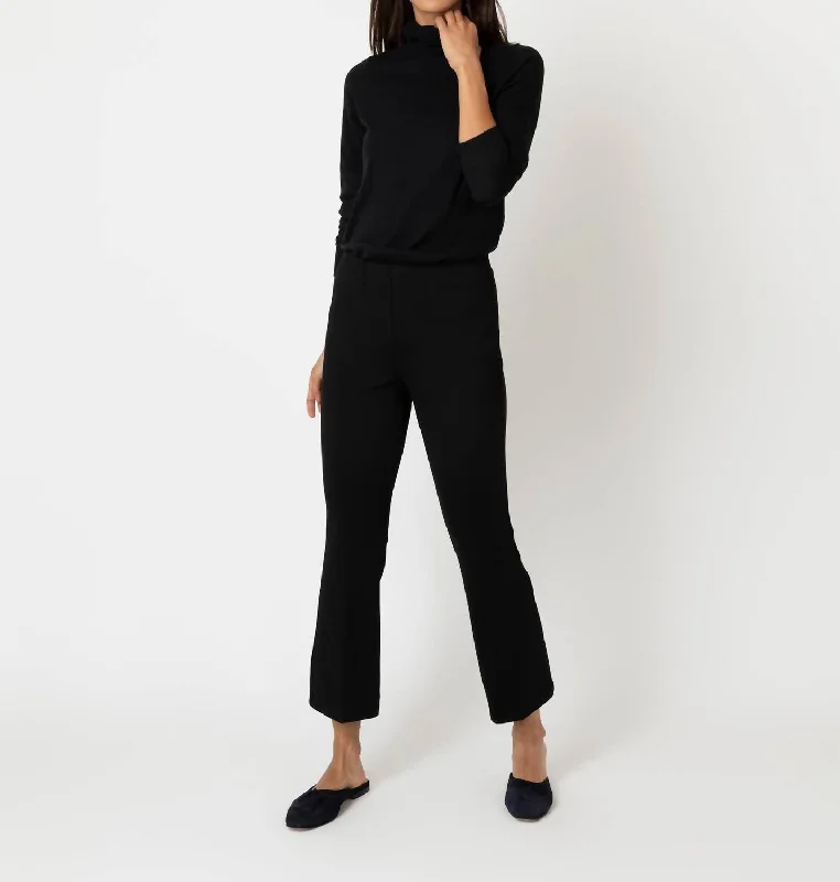 Clothing Sale Faye Flare Cropped Pants In Black