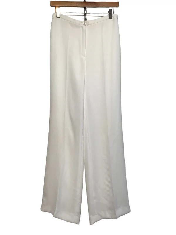 Elegant Styles Womens White Trousers (28X29)